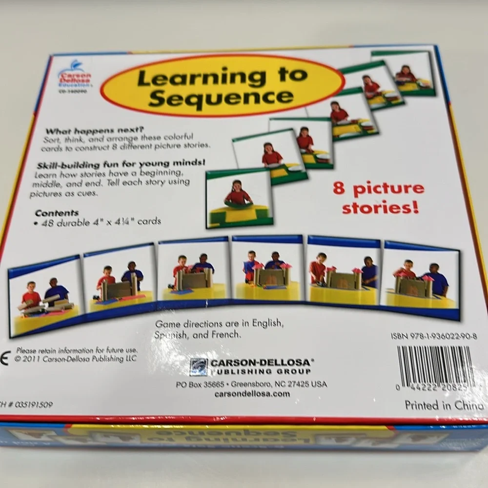 CARSON DELLOSA Learning to Sequence - 6 Scene Sets - Complete